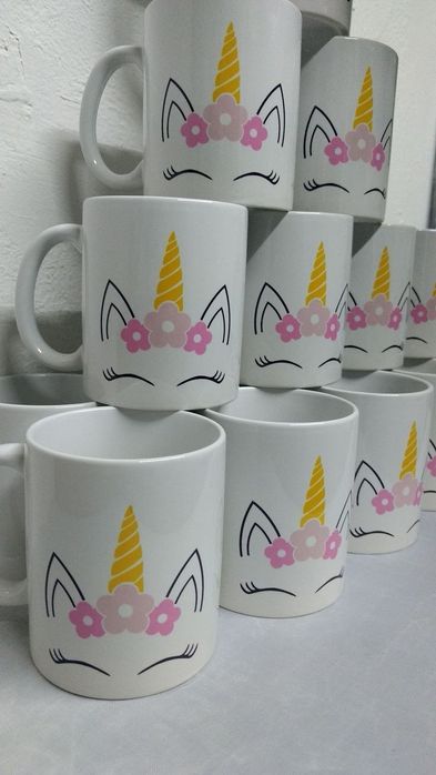 Сублимационная печать на кружках.