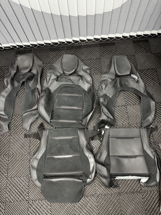 Оригинен кожен калъф за седалка w222 Mercedes S класа салон