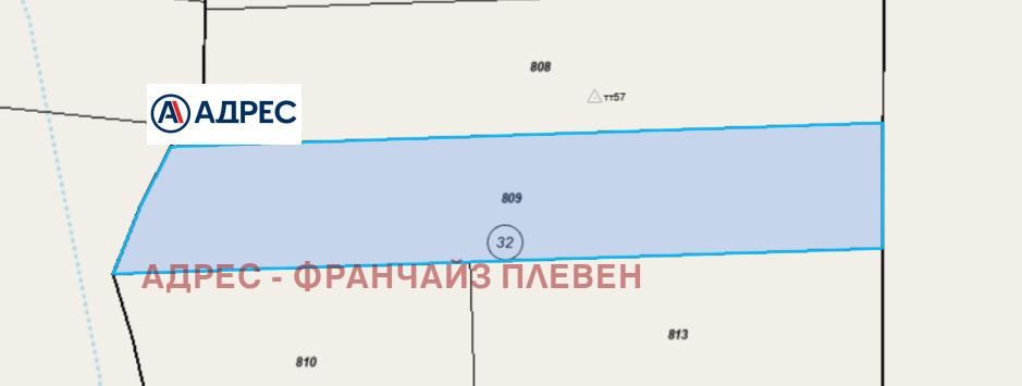 Земеделски имот в Ловеч, област-с.Гумощник площ 3000 цена 3100