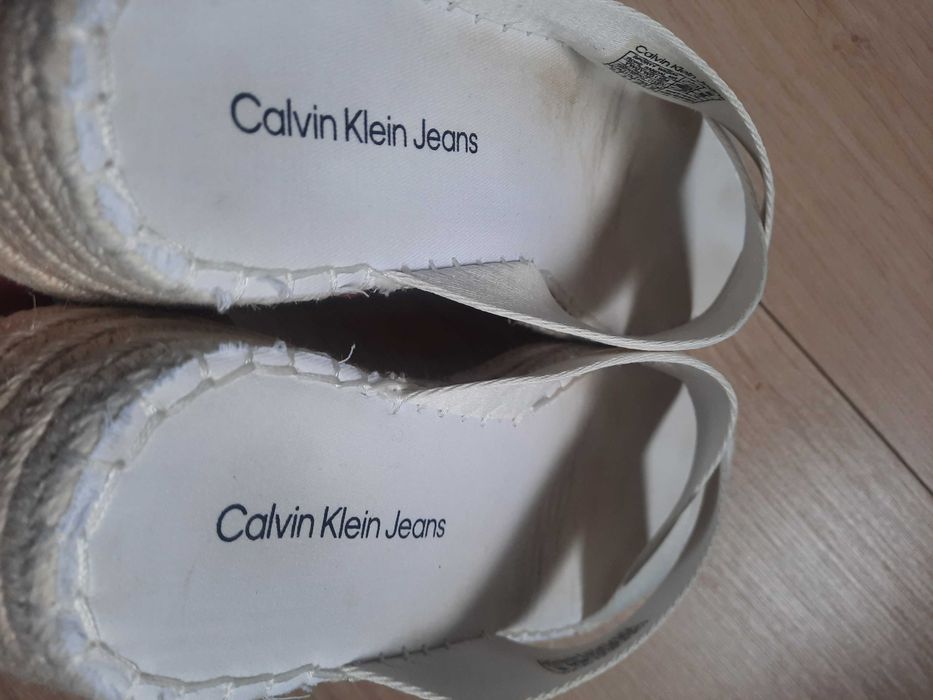Slapi espadrile Calvin Klein 25 cm mar 38/39