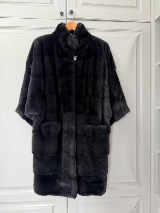 Норковая женская стильная шуба