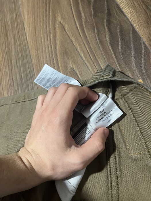 Blugi Levi's strauss 502 regular taper green 33W 32L