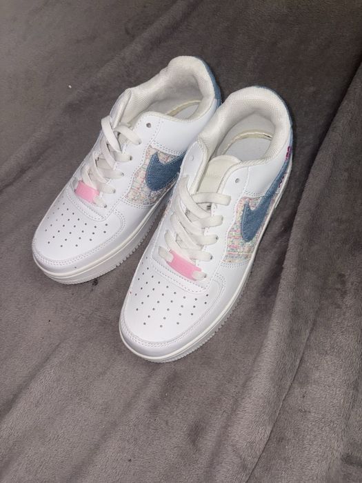 Nike Air 37 Noi Nepurtati Originali Alb Roz