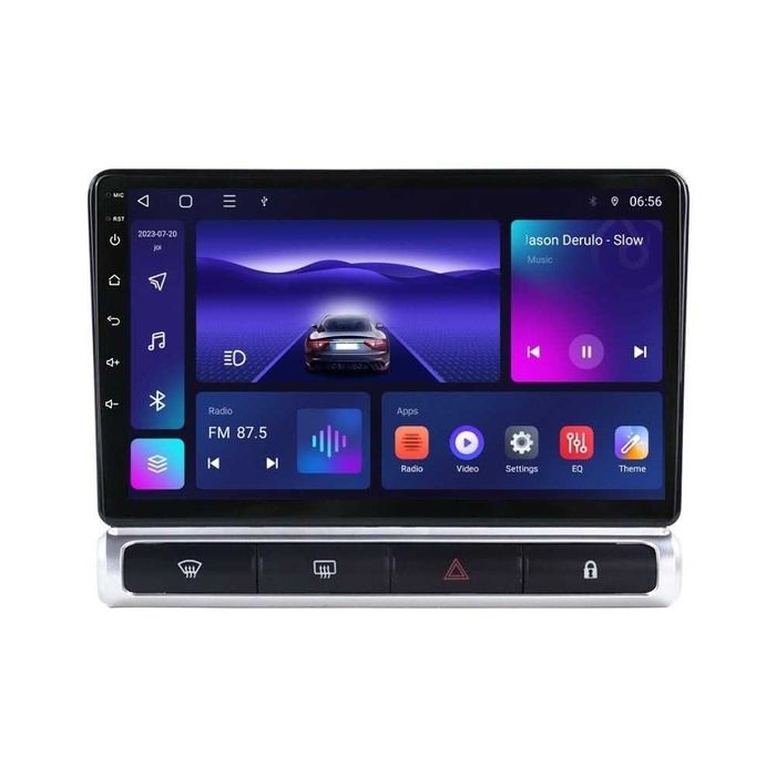 Navigatie Android 14 Citroen C3 III 2016+ Waze YouTube CarPlay +CAMERA