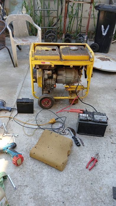 Generator de curent electric Diesel defect