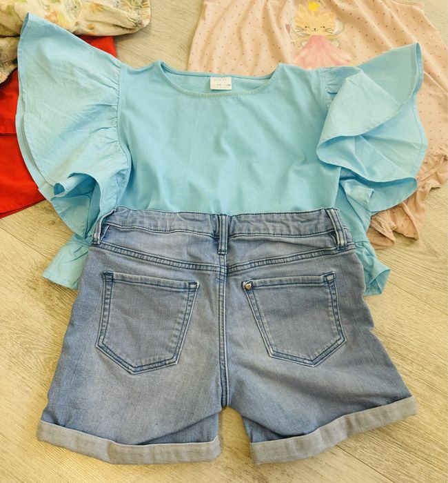 Летен сет Zara H&M 128/134см