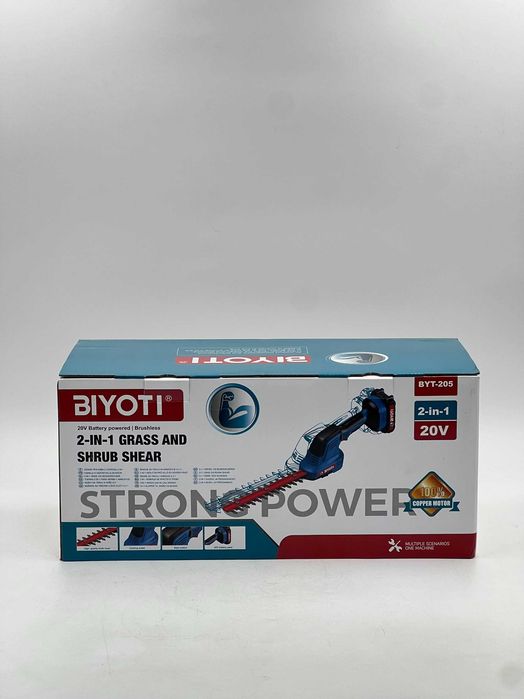 Аккумуляторный кусторез, Biyoti BYT-205