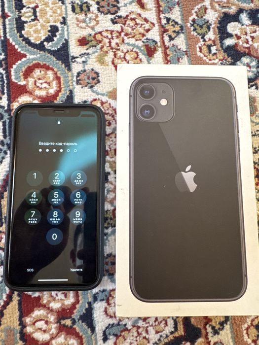 Продам iphone 11 64gb в черном цвете