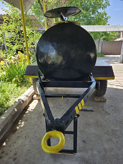 Бочка  для ВОДЫ  колёсах 900л/термос/620уе