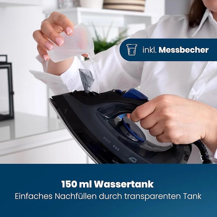 Ноеа прна ютия Clatronic DB 3703 черно/синьо