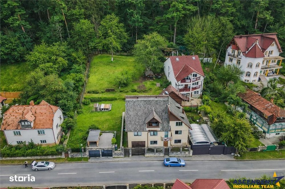 Vila cu potential,2 garaje,teren 1.080 mp,strada Marasesti,  Brasov