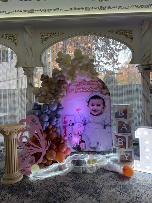 Детское оформление на годик, цена 800 000 тысяч.