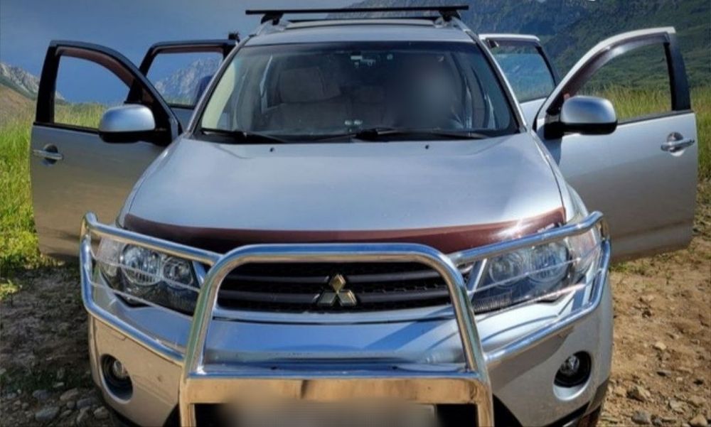 Кенгурятник для Mitsubishi OUTLANDER XL