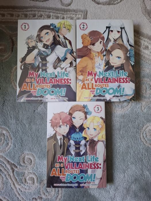 My next life as a villainess - manga, манга