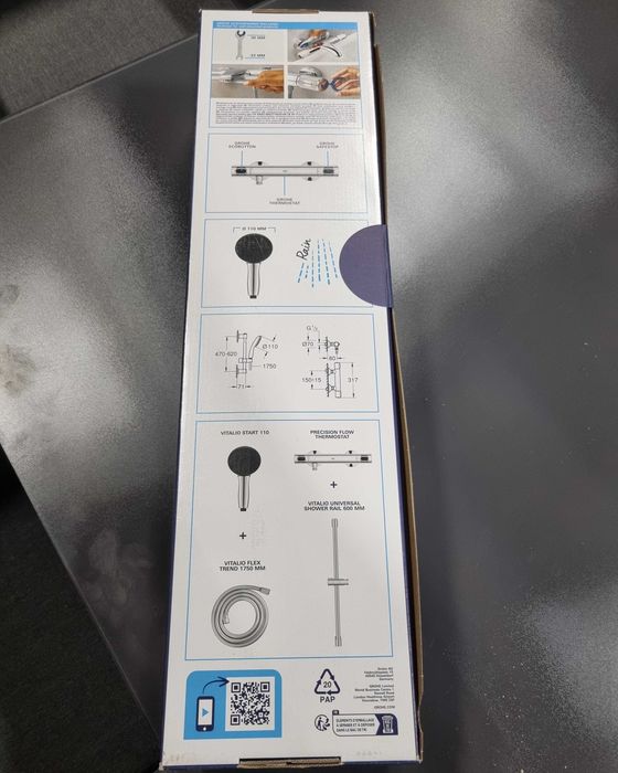 Grohe precision Flow смеситель для душа