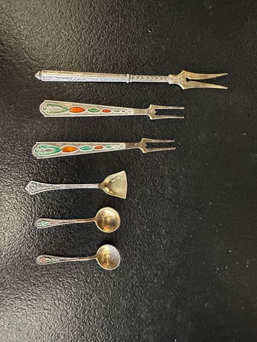 Набор из серебра