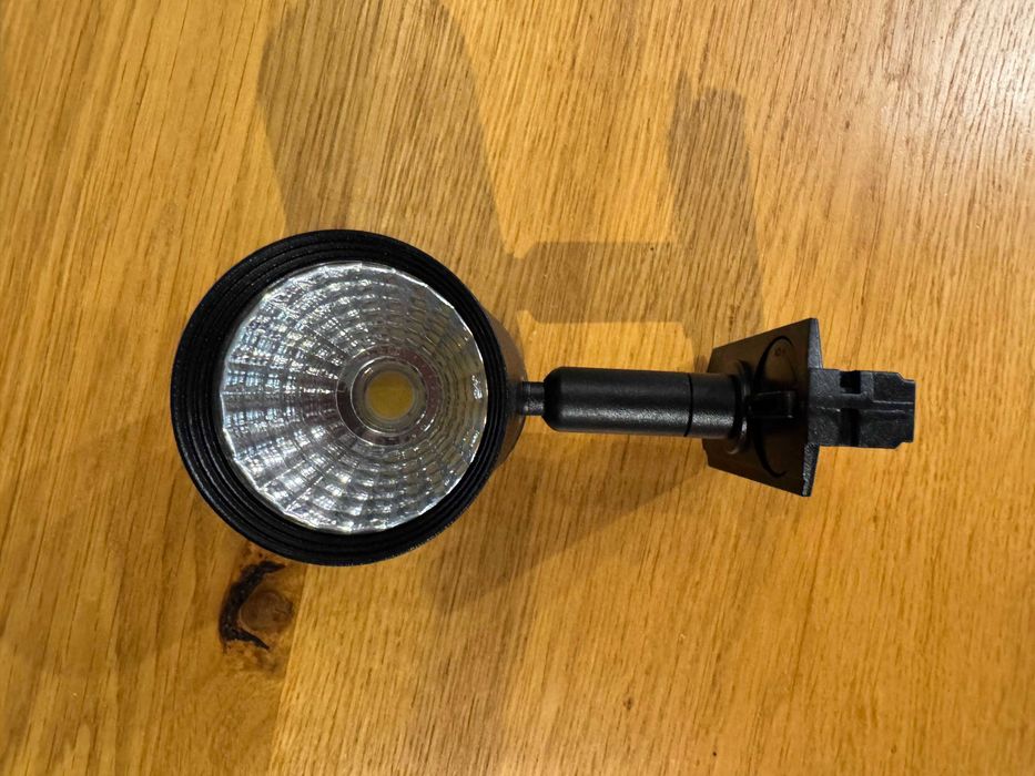 5бр Релсов прожектор LED 7W 4000K за монофазна шина