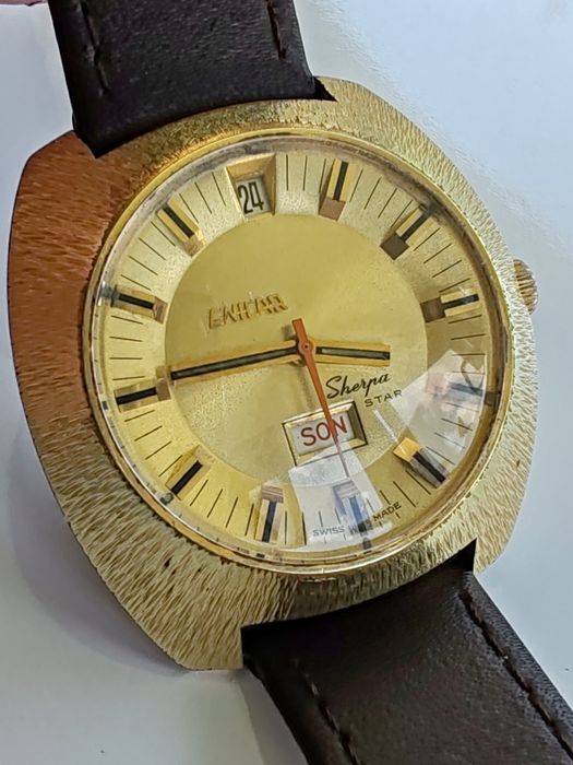 Ceas Enicar Sherpa Star Automatic 38 mm Funcționează impecabil!