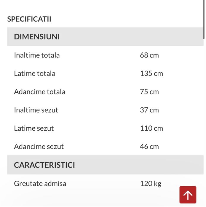 Fotolii si canapele Tudor din stofa diferite culori: rosu albastru etc