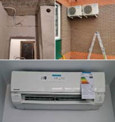 Кондиционера установка, ремонт