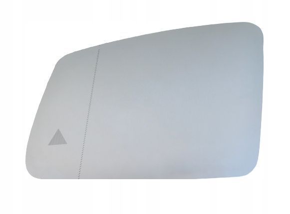 Geam oglinda exterioara Mercedes Clasa A 18, B 14/19, C, CLA, E Sedan/Combi, E Coupe/Cabrio, GLA 20, S 13; stanga, crom, incalzire, asferica, cu