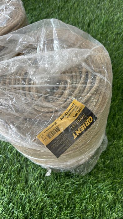 Джутовый аркан 3прядей