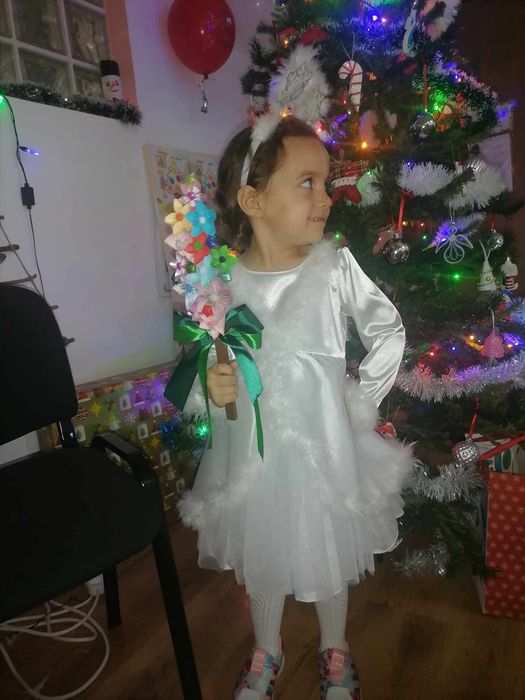 Rochie fulg de nea 3-5 ani