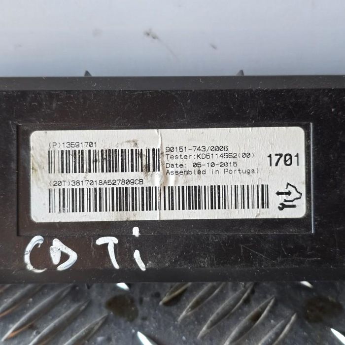 Calculator clima Opel Zafira C Tourer facelift