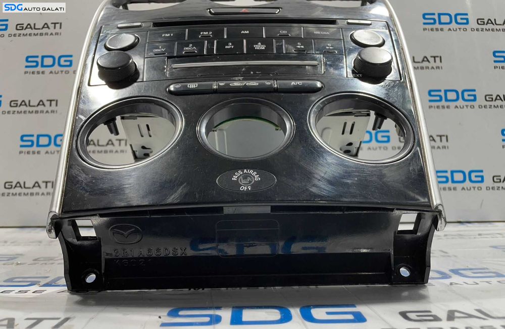 Unitate Radio CD Player Model GAA666DSX Mazda 6 2002 - 2008 Cod CQ-EM46700A [L4577]