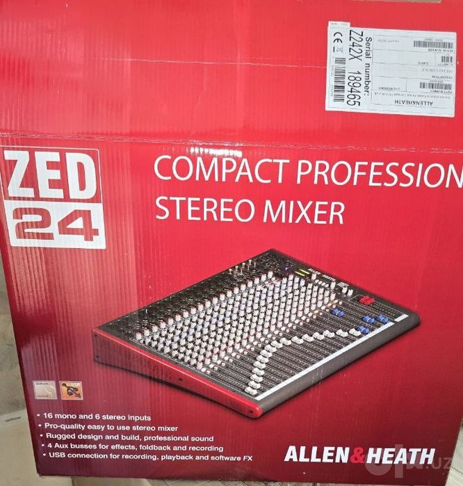 Микшерный пульт ALLEN Heath ZED 24