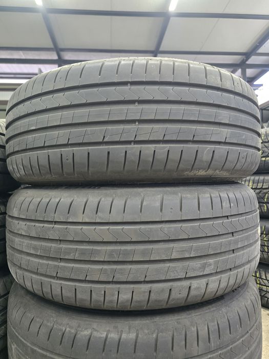 4 Броя 215/55/17 Hankook 2x5,8mm 2x4,8mm 25dot