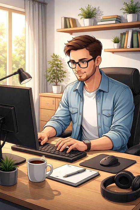 Программист удаленно работаю