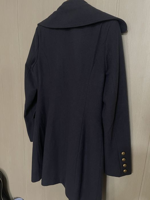 Пальто новое темно серое