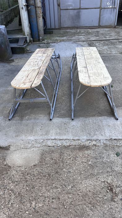 Vand/ schimb doua sanii de traas  dupa masina sau atv etc