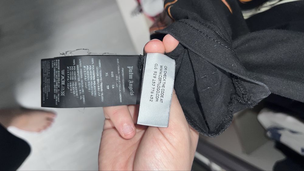 Tricou Palm Angels Firestarter – Marimea XL | Stare excelenta