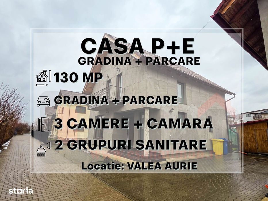 RO/EN Casa P+E, Valea Aurie, Parcare + Gradina, 130 mp |VIDEO
