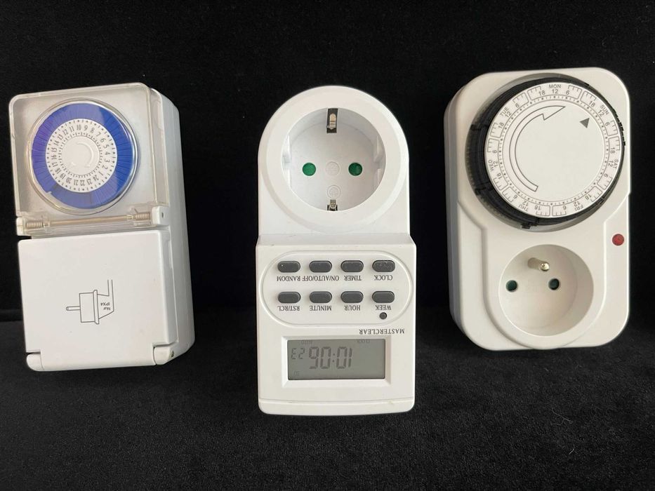 Set 9 buc priza programabila zilnica / saptamanala / digitala / IPX4