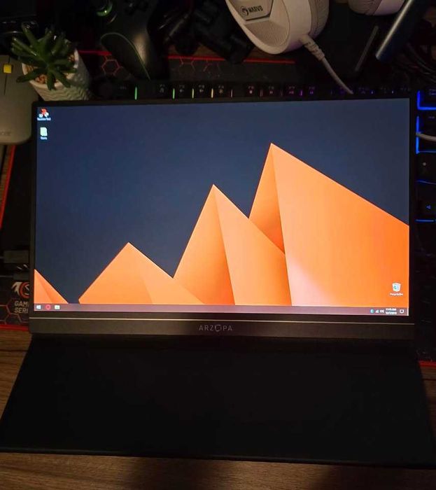 Monitor portabil LED IPS Arzopa S1 Table 15.6", Full HD (1920x1080), 60Hz
