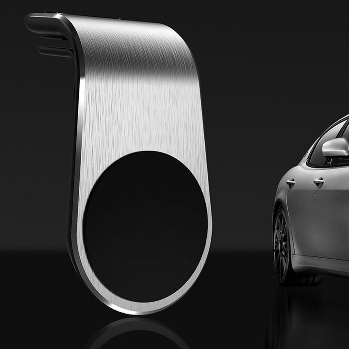 Suport Auto Magnetic Ultra Slim cu Placuta Metalica Prindere cu Clips