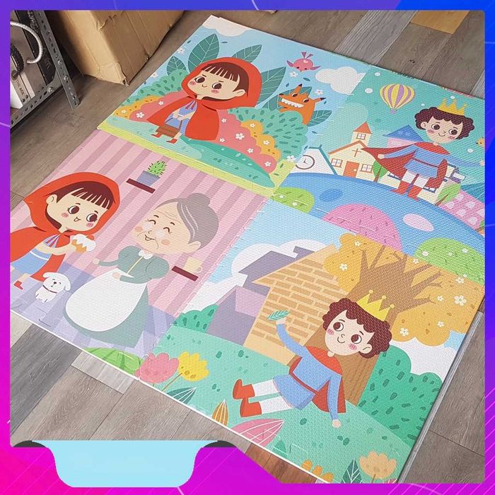 Мек пъзел за пода килим с картинки 60х60см