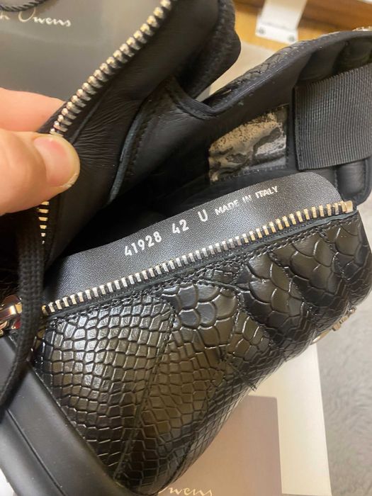 Rick Owens Python Geobaskets