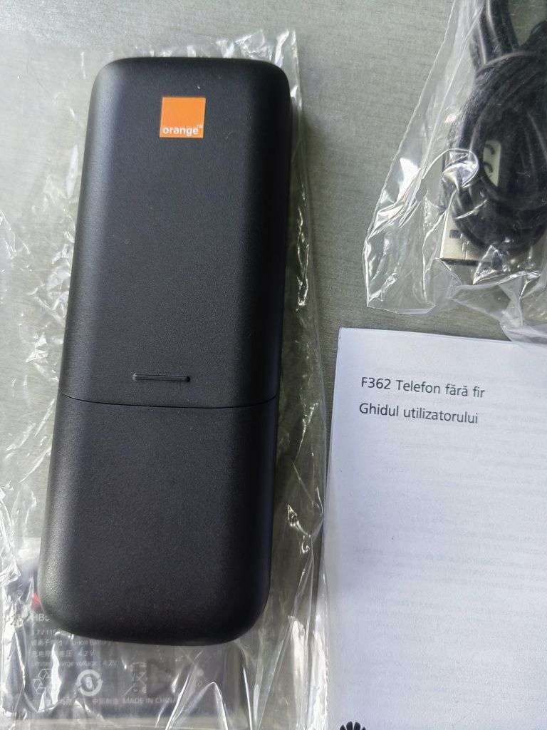 Telefon de masă fără fir Huawei F362 NEGRU în rețea ORANGE Dej • OLX.ro