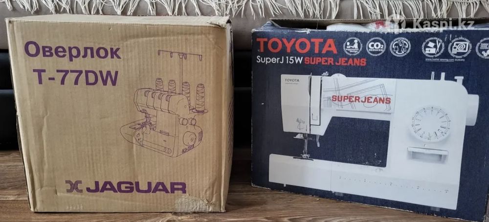 швейная машинка и оверлок