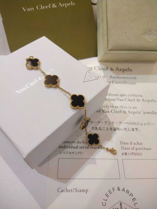Bratara Van Cleef & Arpels//Black Gold