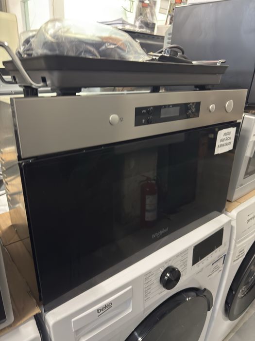 Cuptor cu microunde încorporabil,  Whirlpool AMW490/IX