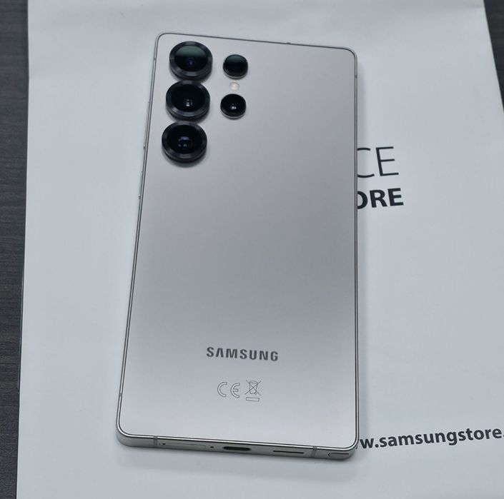 КАТО НОВ 256GB Samsung S25 Ultra Experience Store Гаранция 2027 Gray