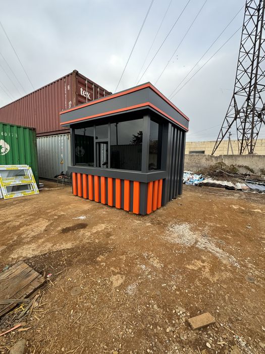 Qorovul budka охранная будка готовы