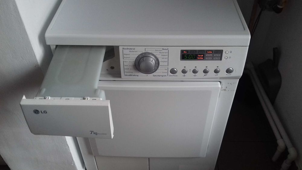 Uscator haine LG -Nou-Cu Pompa de Caldura-Pret redus-Oferta saptamanii