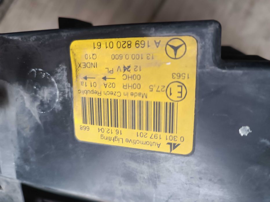 Фар ляв Мерцедес А класа  W169 / Mercedes A class  W169.