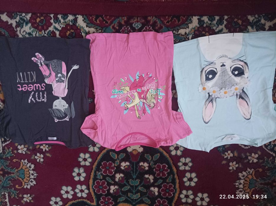 Много Летни дрехи за момиче 5-7г.